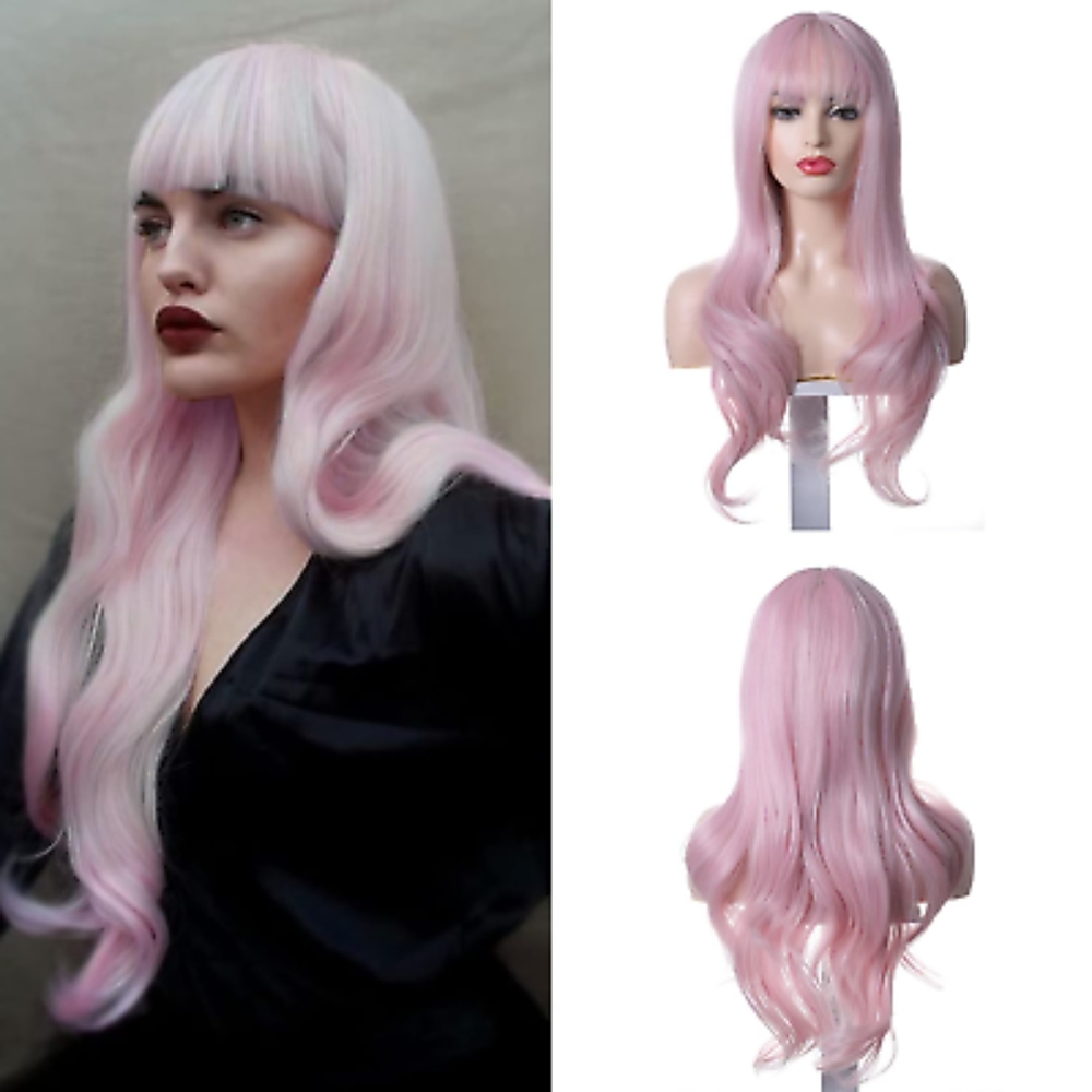 Pink Beauty Full Wig